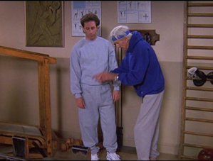 Lloyd Bridges with Jerry Seinfeld in ‘Seinfeld’