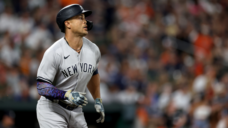 yankees' giancarlo stanton continues to hit logic-defying home runs