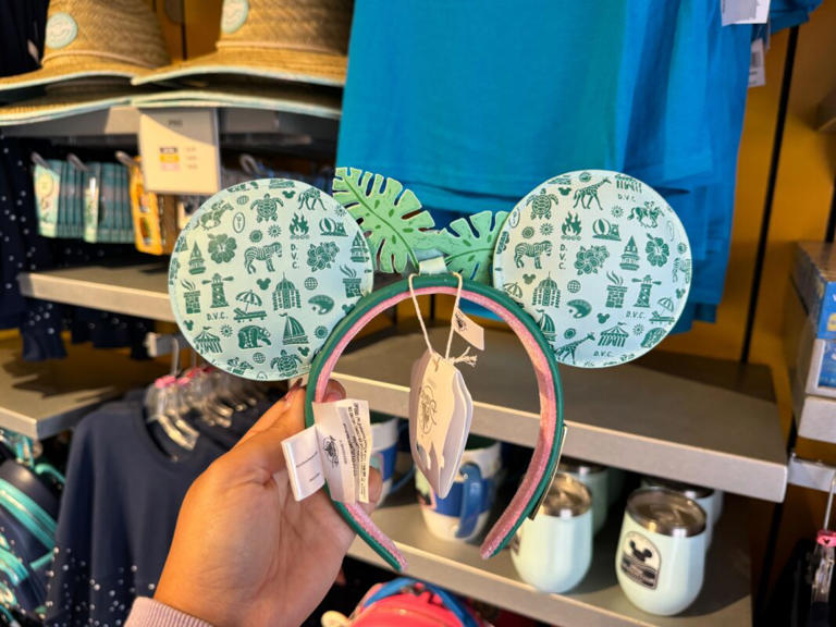 New Tropical Loungefly DVC Member Ear Headband and Straw Hat Arrive at ...