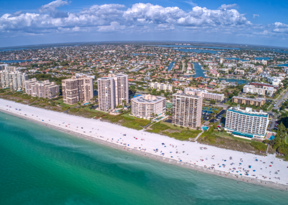 <p>- Number of beaches: 6<br> - Beach length: 11.11 miles<br> - Average swim season length: 182 days<br> - Average county summer temperature: 83.0 degrees<br> - Median home price: $676,000</p>
