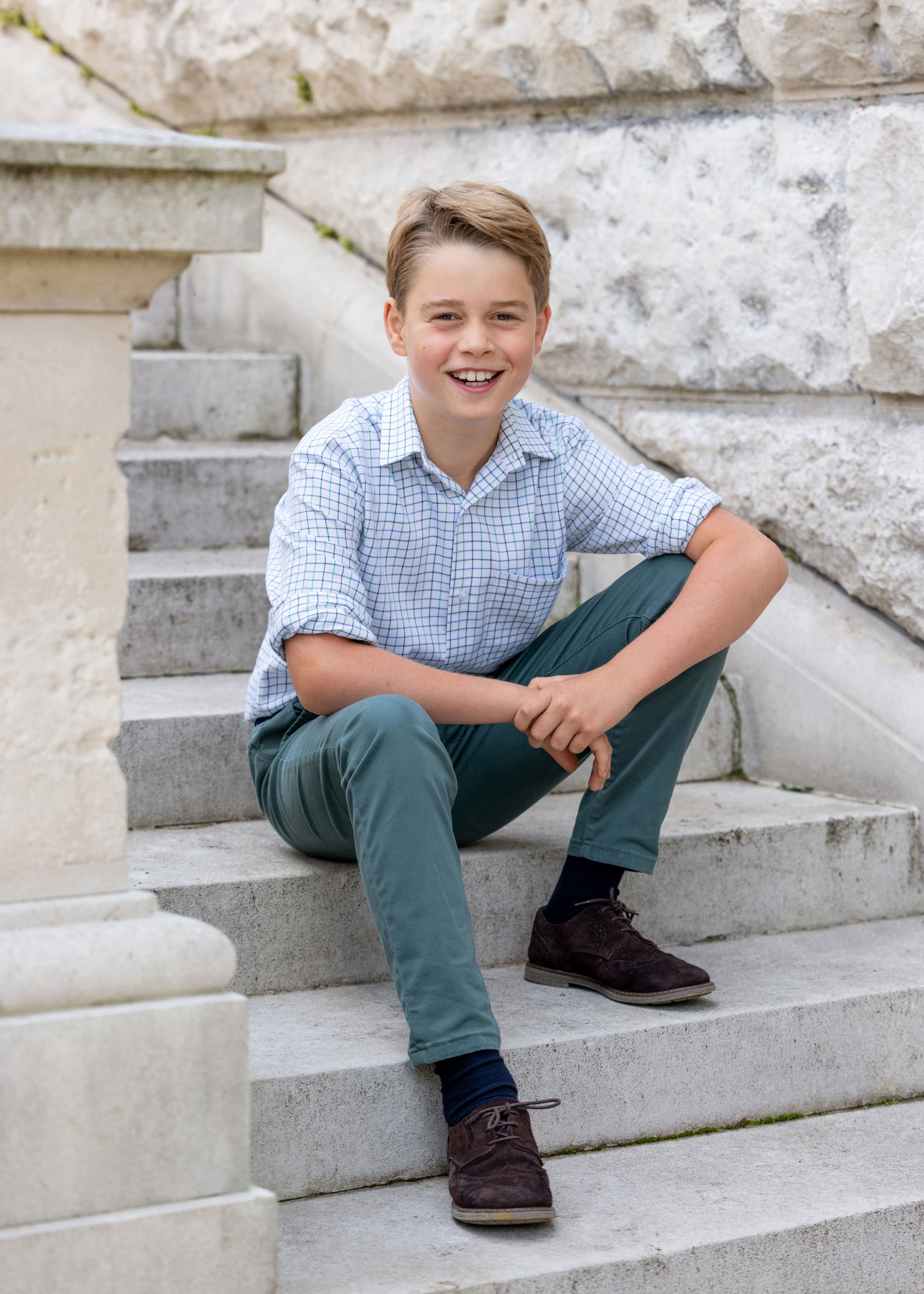 <p><span>In honor of Prince George's 10th birthday in July 2023, Kensington Palace released a new portrait of the future king that was taken in Windsor, England, to mark his milestone day.</span></p><p>MORE: <a href="https://www.wonderwall.com/celebrity/royals/princess-kate-middleton-best-photos-first-days-as-new-princess-of-wales-658140.gallery">See the best photos of Kate Middleton in her first year as the new Princess of Wales</a></p>