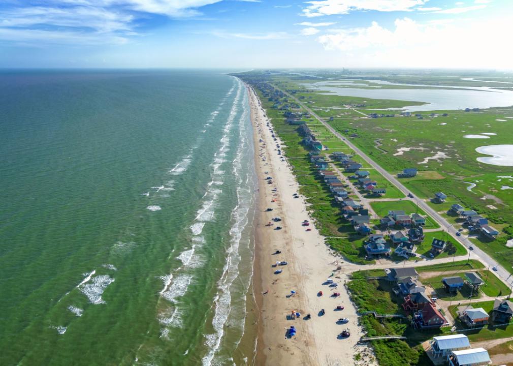 <p>- Number of beaches: 3<br> - Beach length: 15.33 miles<br> - Average swim season length: 364 days<br> - Average county summer temperature: 85.4 degrees<br> - Median home price: $198,300</p>