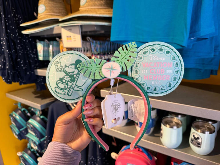 New Tropical Loungefly DVC Member Ear Headband and Straw Hat Arrive at ...