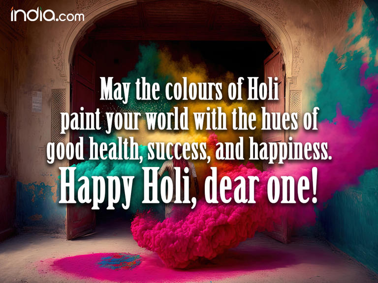 Happy Holi 2024 Wishes, Quotes, Messages, Images, SMS to Share With