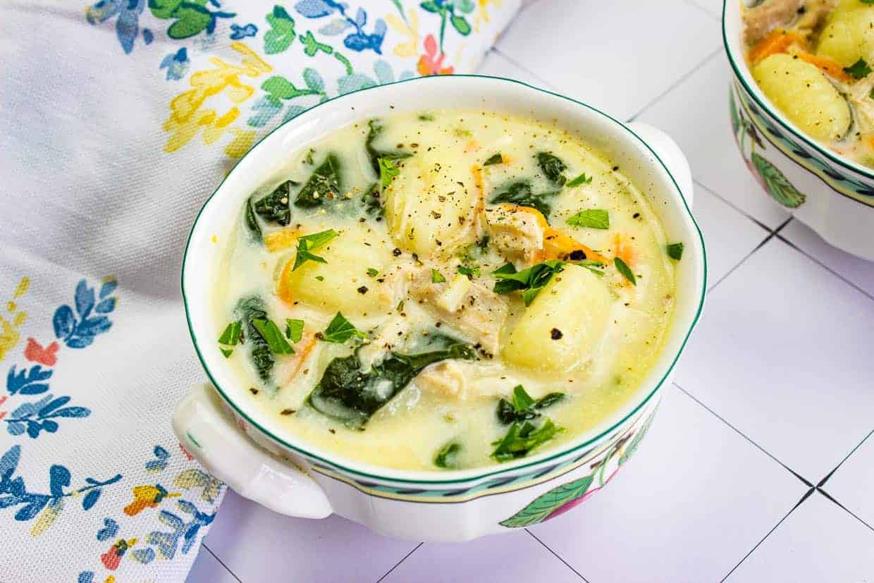 <p>A comforting blend that’s both creamy and satisfying, perfect for those colder days. It’s a certain way to bring warmth and comfort to your table with minimal effort. A bowl of this soup promises to soothe and satisfy.<br><strong>Get the Recipe: </strong><a href="https://cookwhatyoulove.com/creamy-chicken-gnocchi-soup/?utm_source=msn&utm_medium=page&utm_campaign=msn">Chicken Gnocchi Soup</a></p>