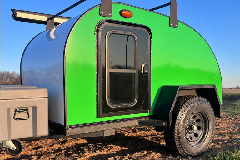 HYK Outdoors’ clever new teardrop camper trailer is made with eco ...