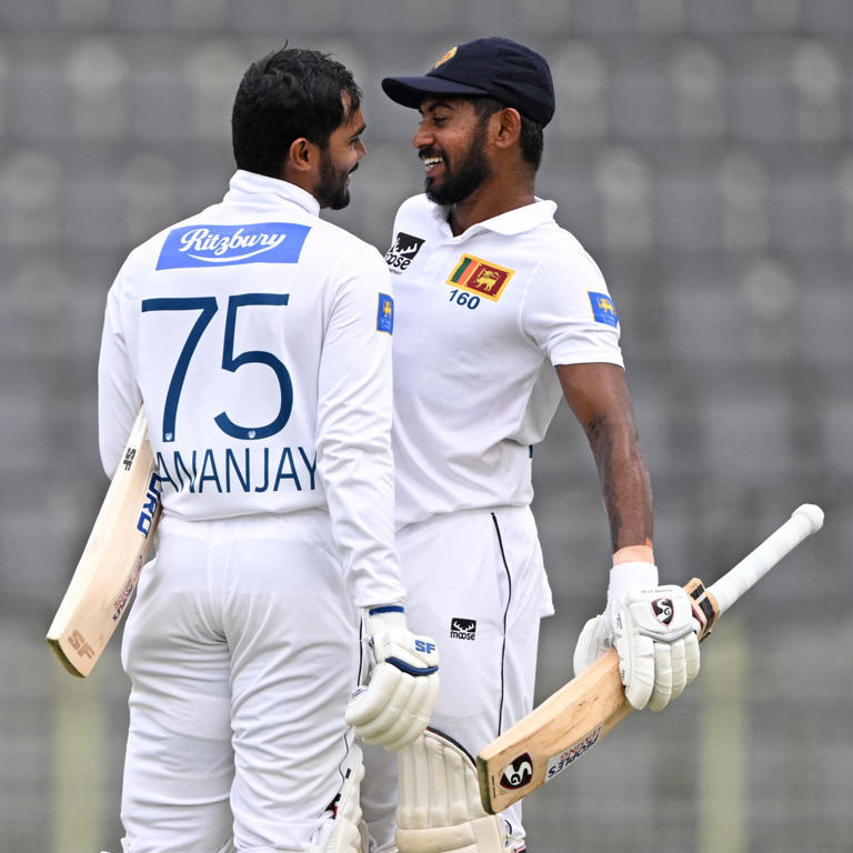 All Kamindu Mendis and Dhananjaya de Silva's twinning records