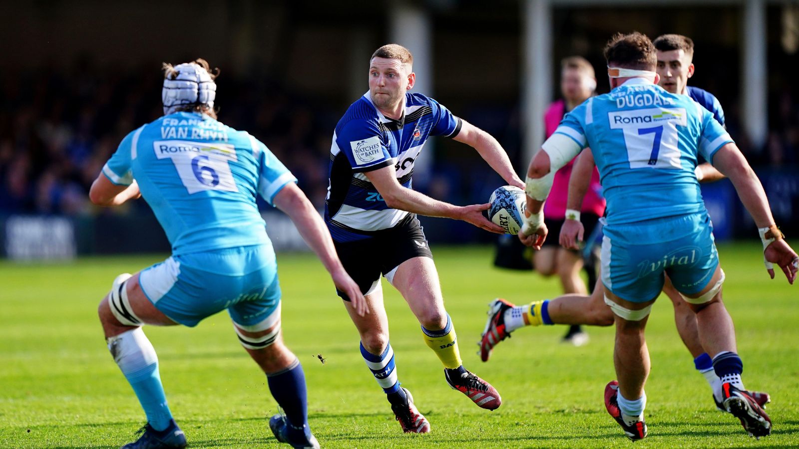 finn russell back for bath’s run-in while george ford and handre pollard to face off