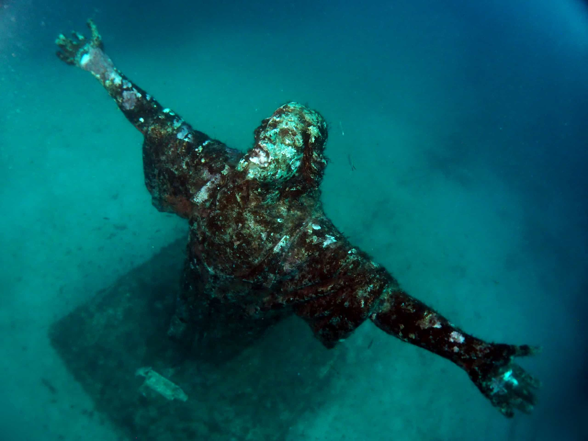 Divers can explore underwater cliffs, tunnels, and caves, as well as check out an underwater statue of Madonna.<p><a href="https://www.msn.com/en-us/community/channel/vid-7xx8mnucu55yw63we9va2gwr7uihbxwc68fxqp25x6tg4ftibpra?cvid=94631541bc0f4f89bfd59158d696ad7e">Follow us and access great exclusive content every day</a></p>