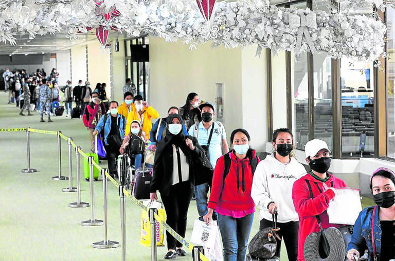 Chairs at NAIA Terminal 3 arrival area to be removed next month