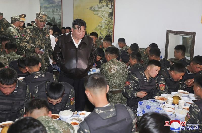 north korean leader kim visits tank unit and touts war preparations in face of tensions with seoul