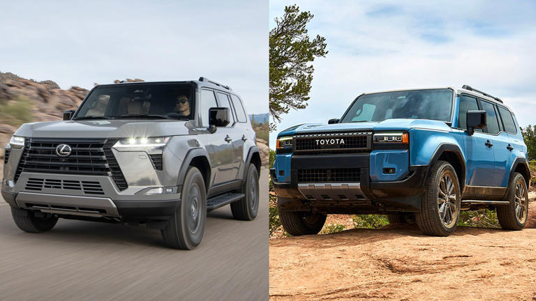 Differences Between The 2024 Toyota Land Cruiser And 2024 Lexus GX