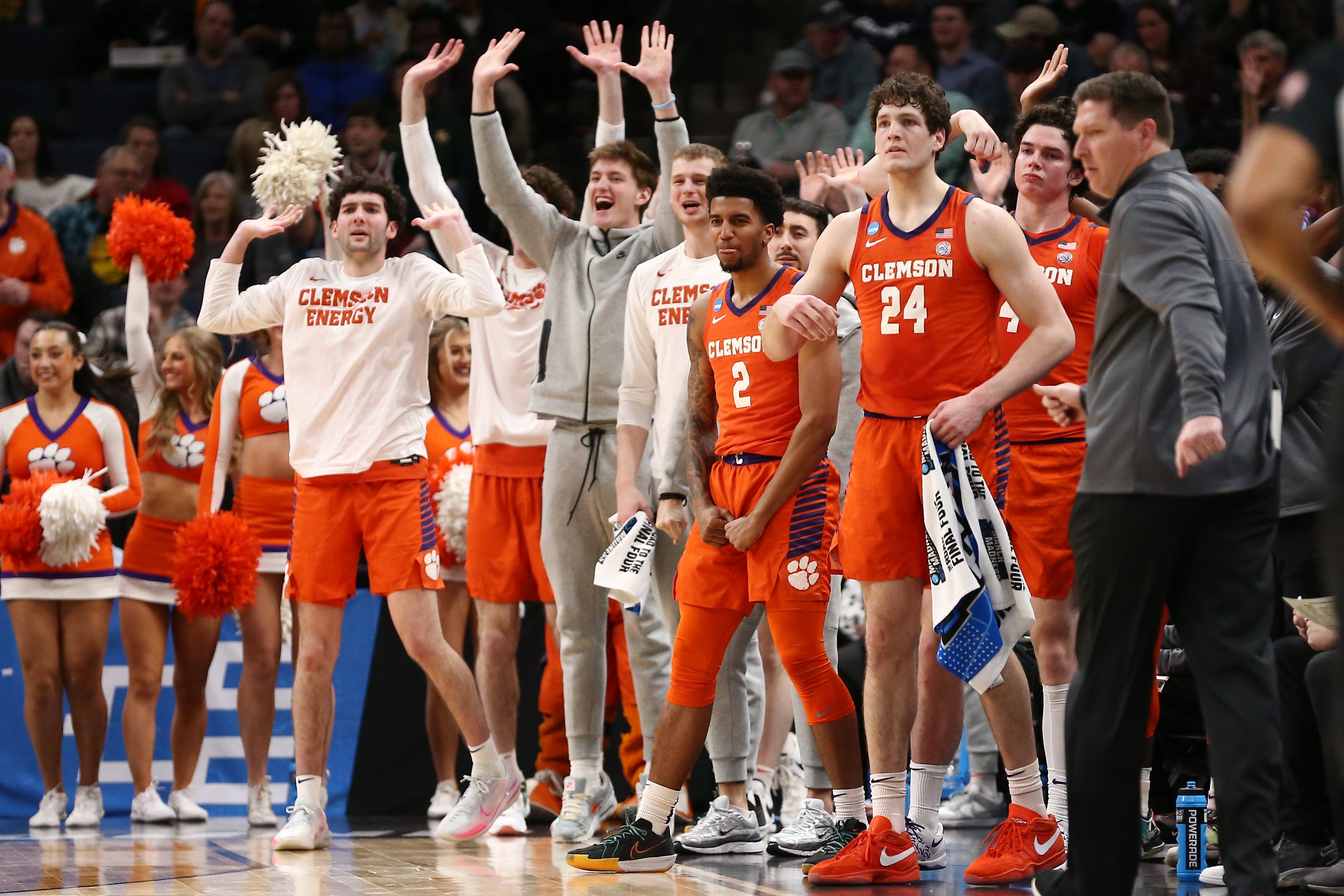 How Clemson Basketball Overcame Arizona, Its Fans To Advance To Elite ...