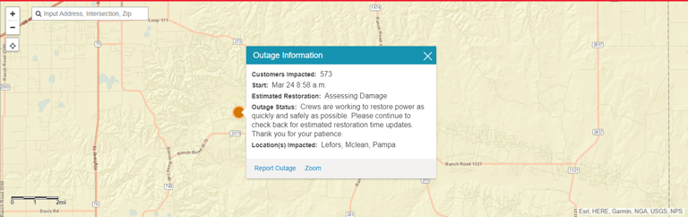 Xcel Energy: multiple outages, 2,150 customers affected by proactive de ...