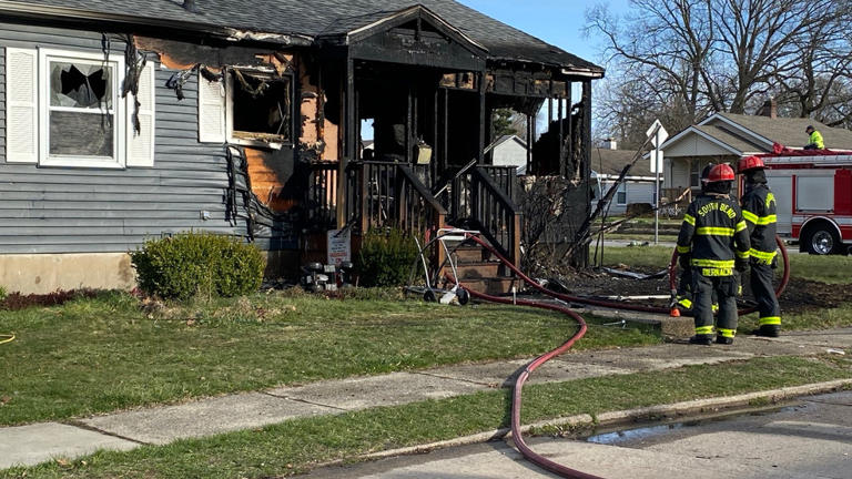 One man injured in South Bend house fire