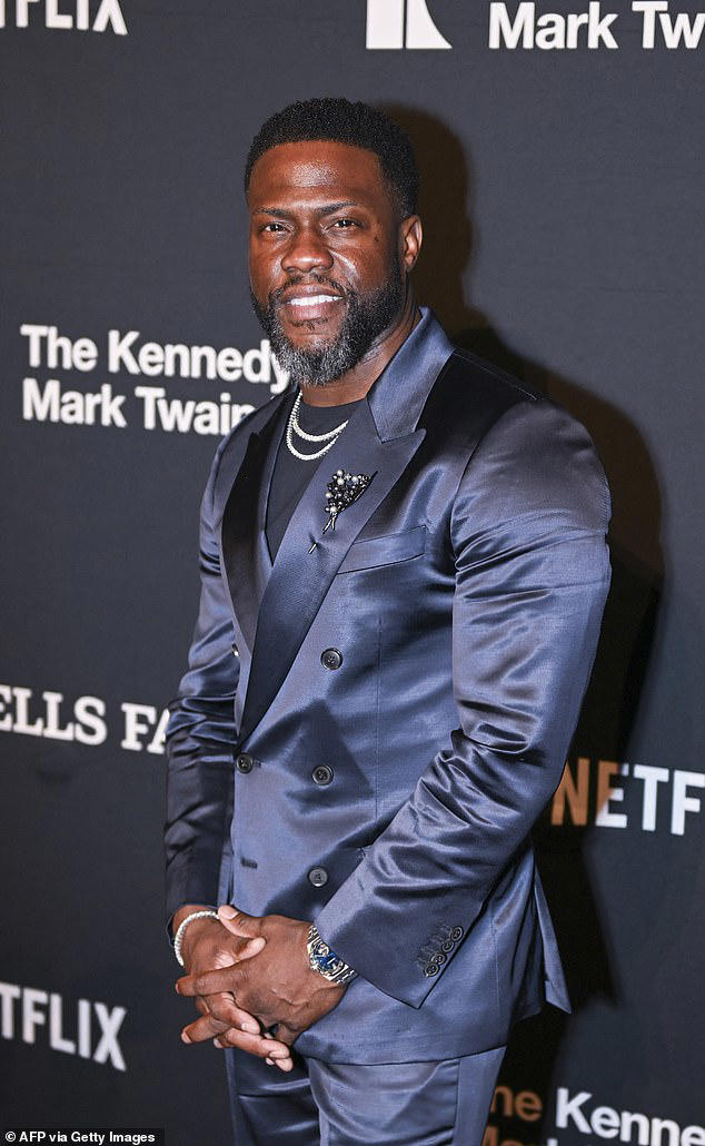 Kevin Hart honored in Washington, D.C. for lifetime achievement in