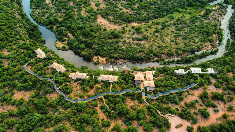 Inside Noka Camp, South Africa's futuristic safari lodge