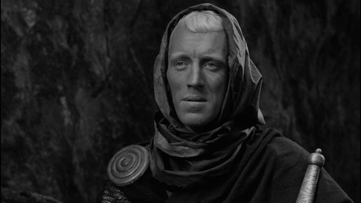 <p>Returning from the Crusades to a plague-swept Sweden, a stoic knight (Max von Sydow) is challenged to a game of chess by Death himself (Bengt Ekerot), the knight’s life hanging in the balance.</p><p>Another classic of world cinema, <em>The Seventh Seal</em> is quite possibly the most famous movie ever directed by influential filmmaker, Ingmar Bergman. Drawing on the foremost characteristics of the Middle Ages (plague, the Crusades, and casual violence in everyday society), it’s a brilliant film that explores some weighty existential issues in a non-condescending way, making it a suitably approachable movie for every potential audience member.</p>