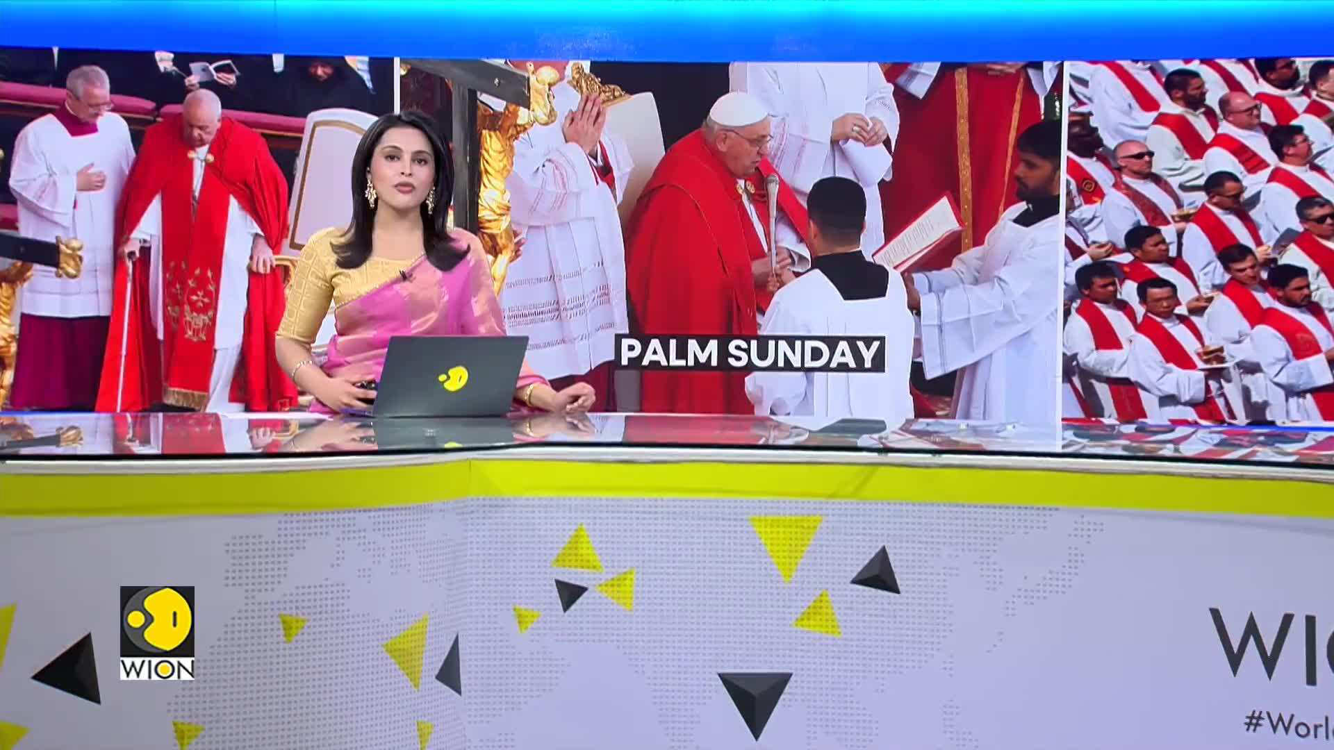 Palm Sunday 2024 Pope Francis skips his homily during Palm Sunday mass
