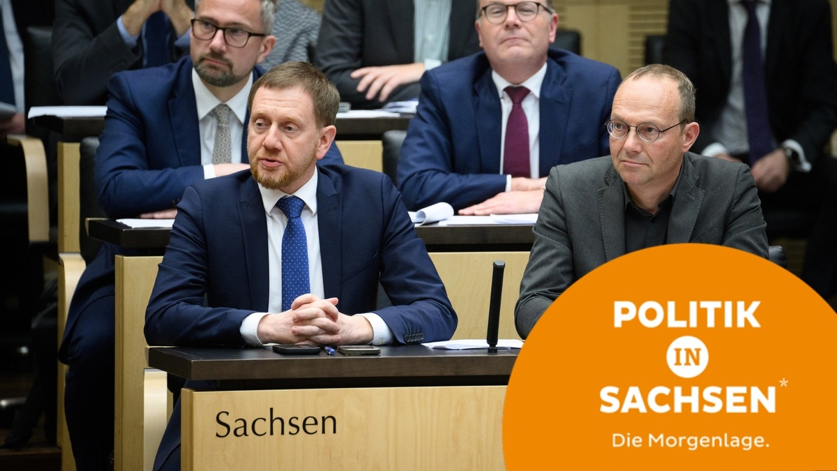 Morgenlage In Sachsen: Kretschmer; OB-Wahl; Brandmauer-Debatte; Juni-Wahlen