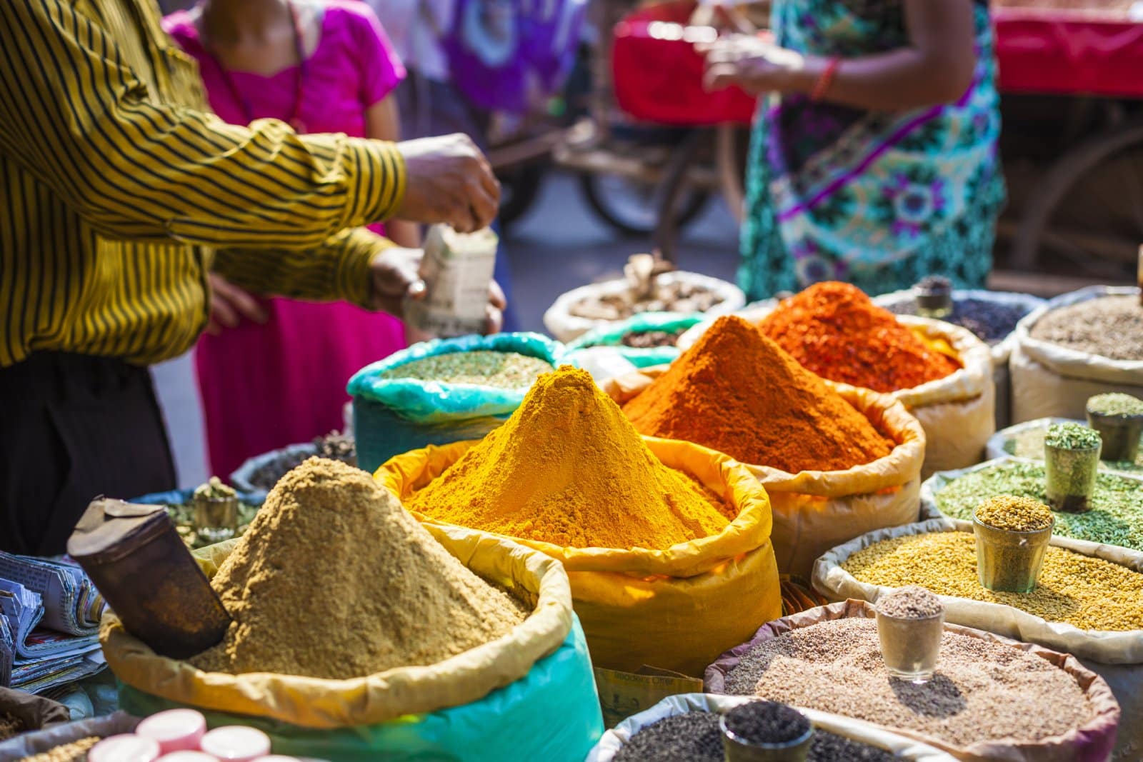 <p class="wp-caption-text">Image Credit: Shutterstock / Curioso.Photography</p>  <p><span>Delhi’s markets are a vibrant example of India’s diverse culture, offering everything from luxurious silk fabrics to handcrafted artifacts. Chandni Chowk, one of the oldest and busiest markets in Old Delhi, provides a sensory overload with its narrow lanes filled with the scent of spices and colorful textiles. For a more upscale shopping experience, Khan Market offers branded boutiques, excellent bookshops, and some of Delhi’s best cafes and restaurants.</span></p>