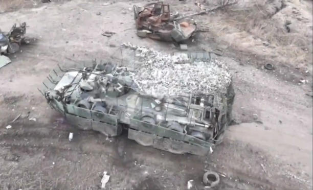 Rosyjski sprzęt zniszczony przez Ukraińców
