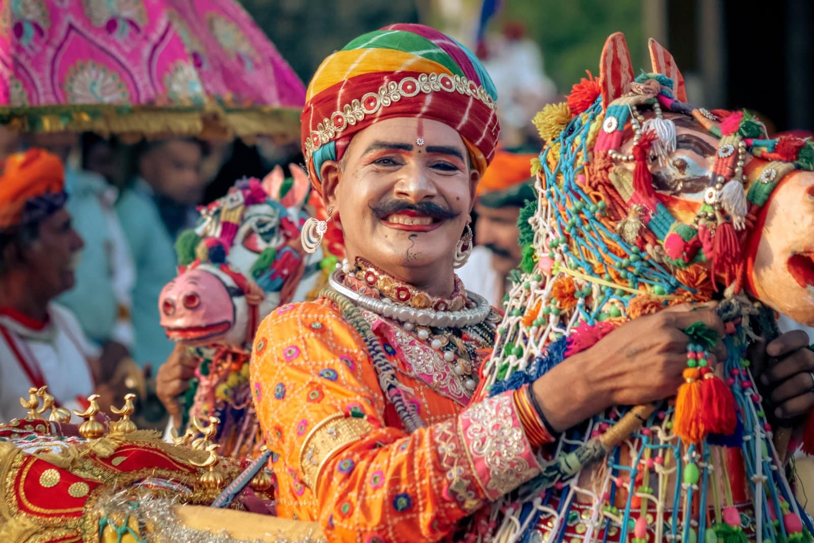 <p class="wp-caption-text">Image Credit: Shutterstock / Sunil lodhwal</p>  <p><span>Jaipur is not only famous for its historic architecture but also for its rich folk culture. Experiencing a traditional Rajasthani cultural performance is a must-do when visiting Jaipur. These performances include folk music, dance, and puppet shows that tell tales of heroism, love, and the everyday life of Rajasthan’s people. The colorful costumes, lively music, and graceful dance moves of the performers make for an unforgettable evening.</span></p>