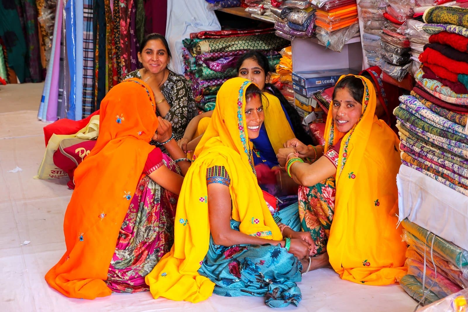 <p class="wp-caption-text">Image Credit: Shutterstock / Don Mammoser</p>  <p><span>Jaipur, known as the Pink City, is famous for its historic forts and palaces and its vibrant markets. These bazaars are alive with a riot of colors, offering everything from traditional Rajasthani jewelry and textiles to various handicrafts. The Johari Bazaar is renowned for its exquisite gemstones and jewelry, while the Bapu Bazaar is the go-to place for Rajasthani juttis (traditional leather shoes), scarves, and textiles.</span></p>