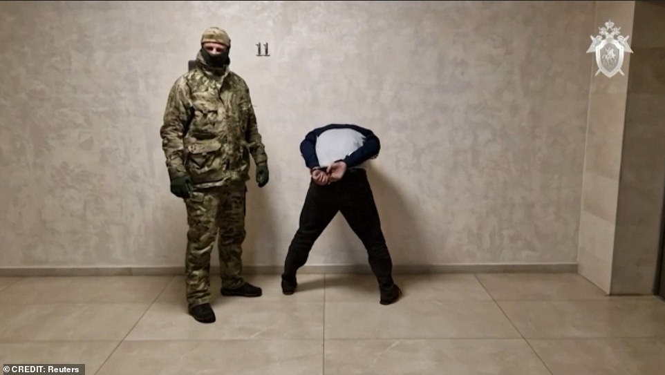 Moscow Attack Suspect Screams In Terror In New Footage Of His Capture