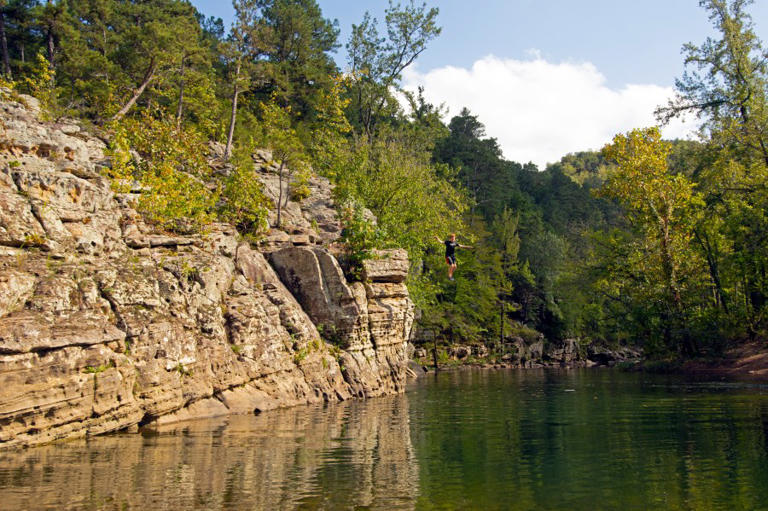 Which Arkansas state parks still have availability for total solar eclipse