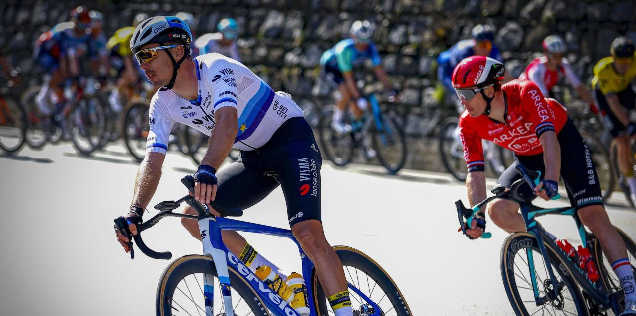 Visma Lease a Bike mist Christophe Laporte ook in Ronde van Vlaanderen