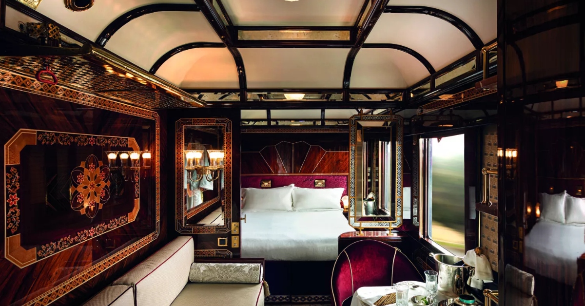 <p> Bring “Murder on the Orient Express” to life with a stay at this luxe hotel on wheels. You’ll feel like you are a character in an Agatha Christie novel. </p> <p> Also, enjoy world-class dining and cocktails as you zoom through Europe. There’s plenty of time to read your favorite mystery novels, too. </p> <p>   <a href="https://financebuzz.com/choice-home-warranty-jump?utm_source=msn&utm_medium=feed&synd_slide=2&synd_postid=17171&synd_backlink_title=Are+you+a+homeowner%3F+Don%27t+let+unexpected+home+repairs+drain+your+bank+account.&synd_backlink_position=3&synd_slug=choice-home-warranty-jump"><b>Are you a homeowner?</b> Don't let unexpected home repairs drain your bank account.</a>   </p>