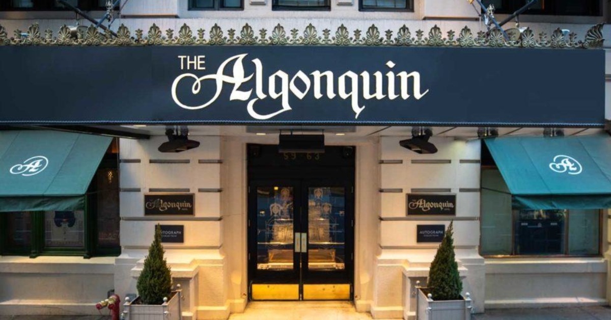 <p> This chic Manhattan mainstay was once a hub of literary geniuses such as Dorothy Parker and Harold Ross. That group of writers was known as the Algonquin Round Table. They would gather, dine, drink, and share ideas during the Roaring ‘20s. </p> <p> The New Yorker was founded at this landmark hotel, which honors its legacy and traditions.  </p>