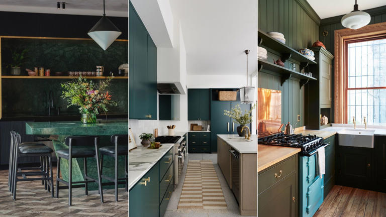 Dark Green Kitchens Are The New Gray – Here's How To Bring This 