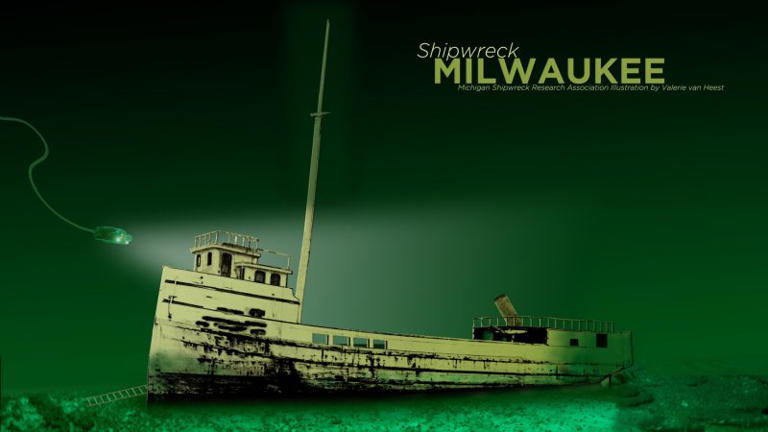 Steamboat lost in 1886 crash discovered off Michigan’s coast