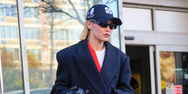 Gigi Hadid Test-Drives the “Unexpected Red” Theory With Candy-Apple ...