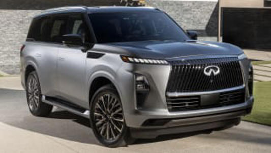 Preview: Redesigned 2025 Infiniti QX80 Commands a Full-Sized Six-Figure Price Tag<br><br>