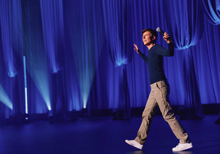 Comedian Tig Notaro in her new comedy special, "Hello Again," premiering March 26 on Prime Video.