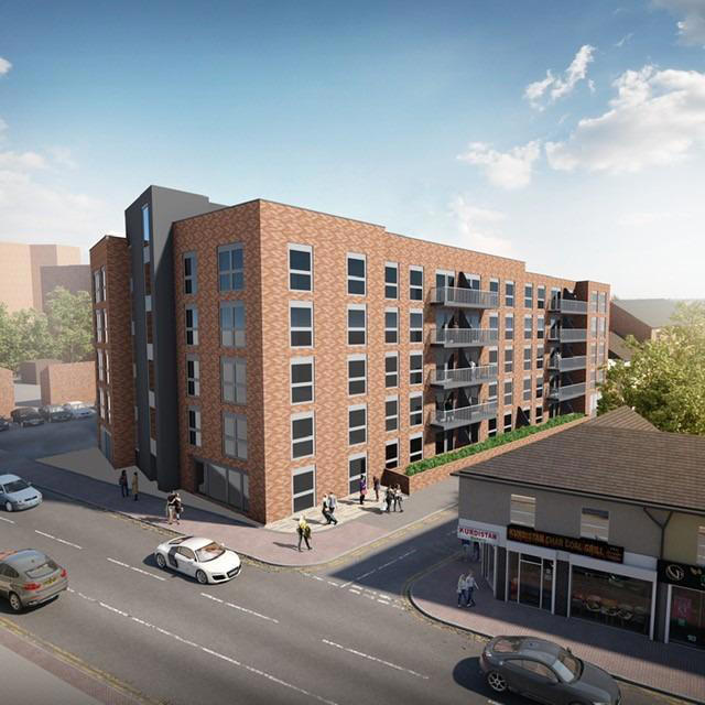 Affordable flats built from used car lot on Sheffield's London Road set ...