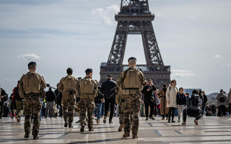 France was already on high alert in advance of the Olympics, but this has now been upgraded to 'emergency' - Shutterstock