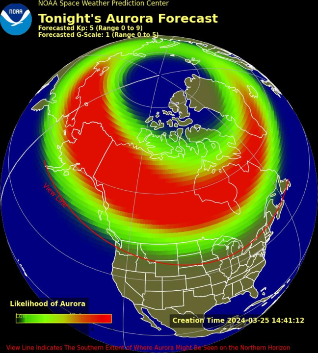 After ‘severe’ storm, only some may see northern lights
