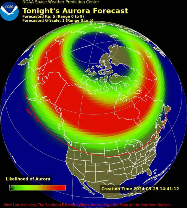 After ‘severe’ geomagnetic storm, only some may see northern lights ...