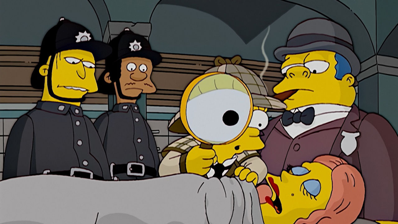 <p>Endless animated shows and comedy series spoof Sherlock at some point. We won’t mention all of them, but some famous examples are Stewie Griffin in <em>Family Guy</em>, <em>SpongeBob SquarePants</em>, and Dr. Zoidberg in <em>Futurama</em>. But our favorite is in <a href="https://wealthofgeeks.com/the-simpsons-best-celebrity-guest-stars/" rel="noopener"><em>The Simpsons</em></a> when Lisa Simpson takes on the persona of Sherlock, becoming Eliza Simpson in the episode “Treehouse of Horror XV.”</p><p>Bart acts as Watson, playing Dr. Bartley. Of course, they inject the segment with plenty of humor. Lisa is already a brainy and rebellious character, so it’s a stellar adaptation, although very short.</p>