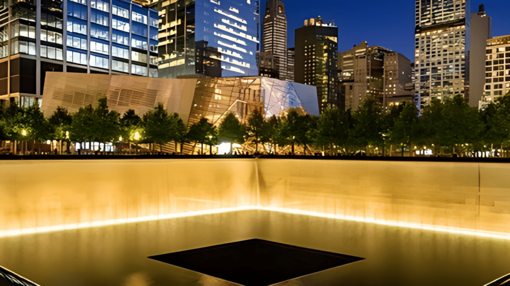 <p>9/11 was one of America’s darkest days. At this site, commemorations, exhibitions, and educational programs mark the day and honor its victims, survivors, and heroes.</p><p>Fun Fact: The Survivor Tree at the 9/11 Memorial is a Callery pear tree that survived the 9/11 attacks and was nursed back to health, symbolizing resilience and rebirth.</p>