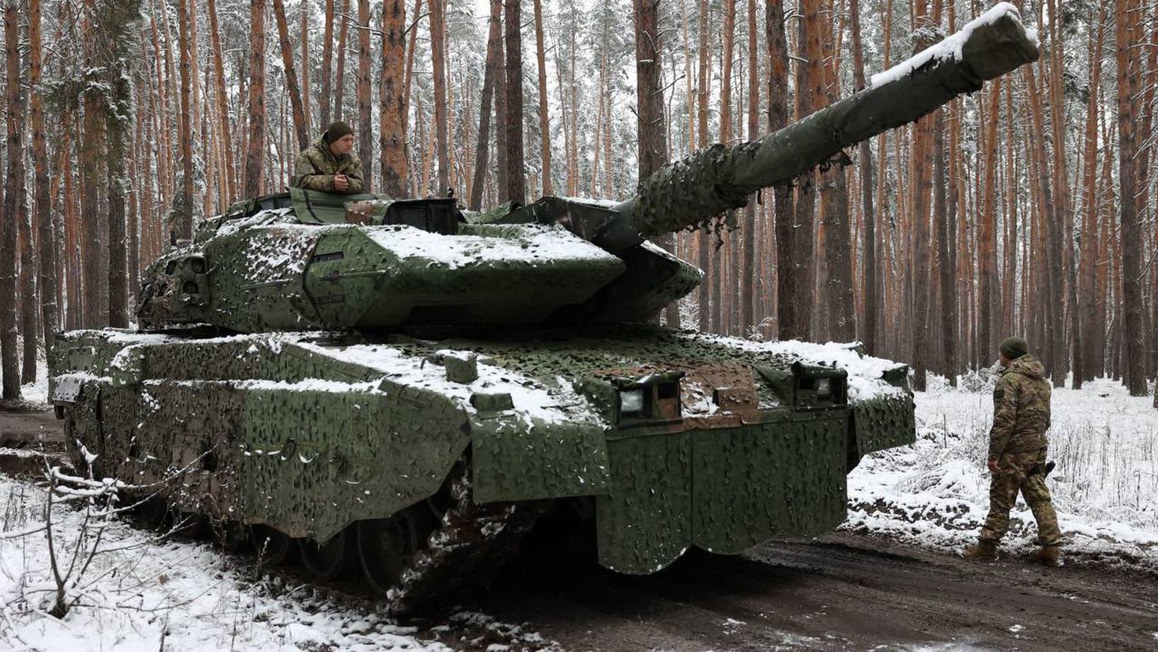 Ukraine Bolsters Defence With Swedish Stridsvagn 122 Tanks Amid Conflict