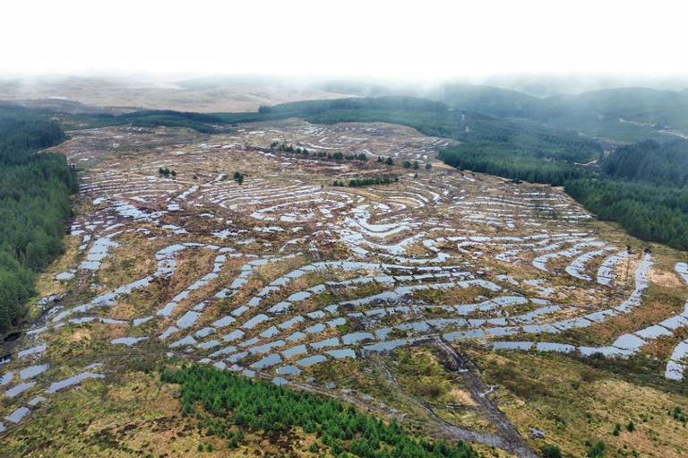 Massive 240ft 'footprint' On Welsh Hills Is A 'giant Leap For Mankind'