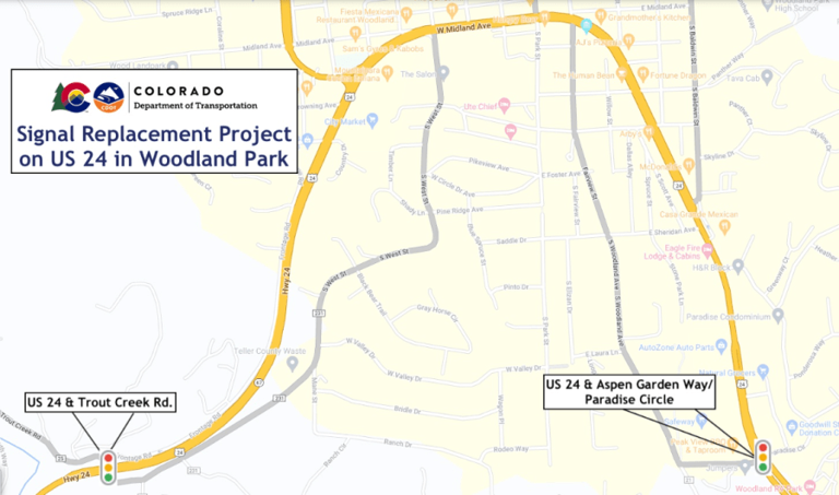 Lane Closures In Woodland Park For Signal Replacement