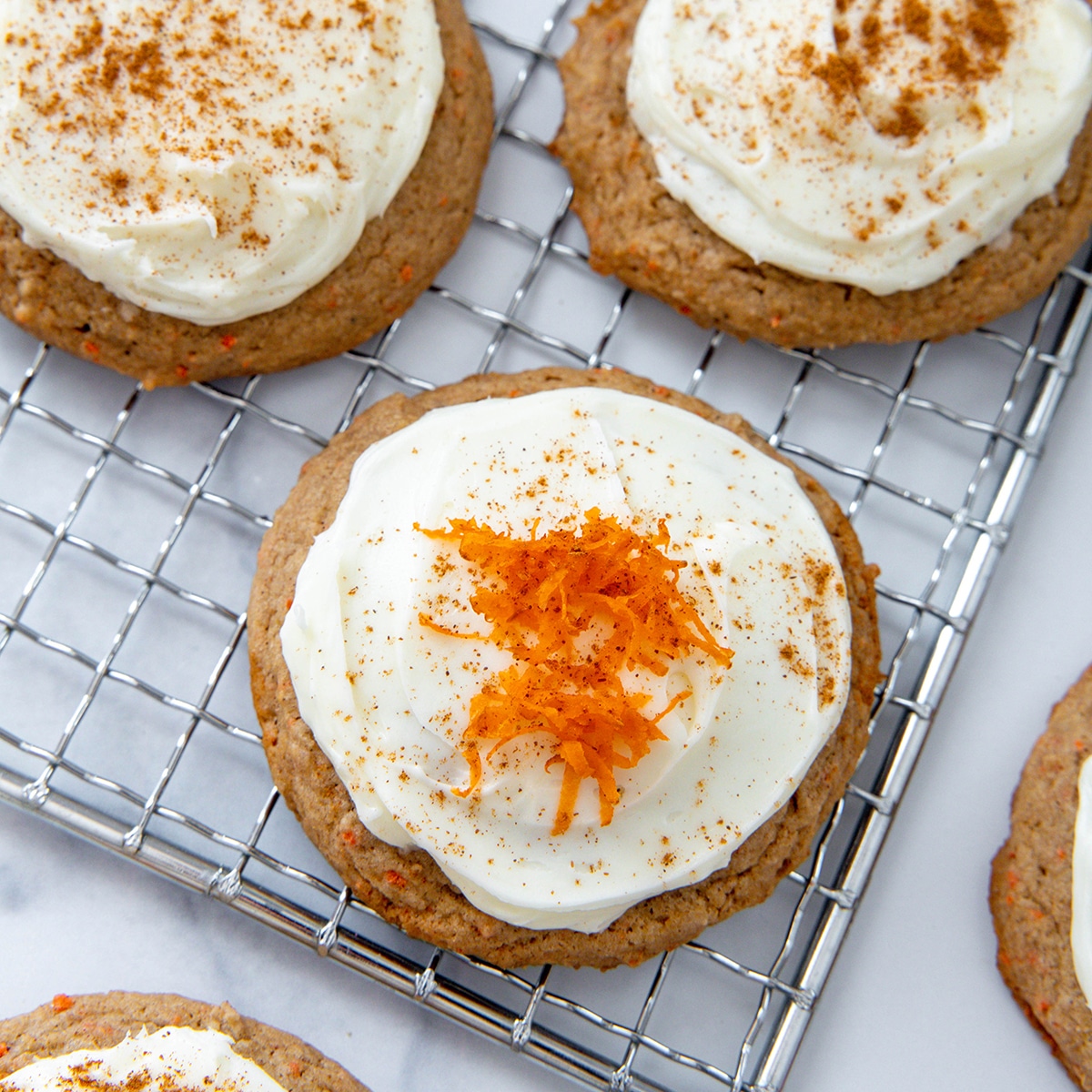 Carrot Cake Mix Cookies