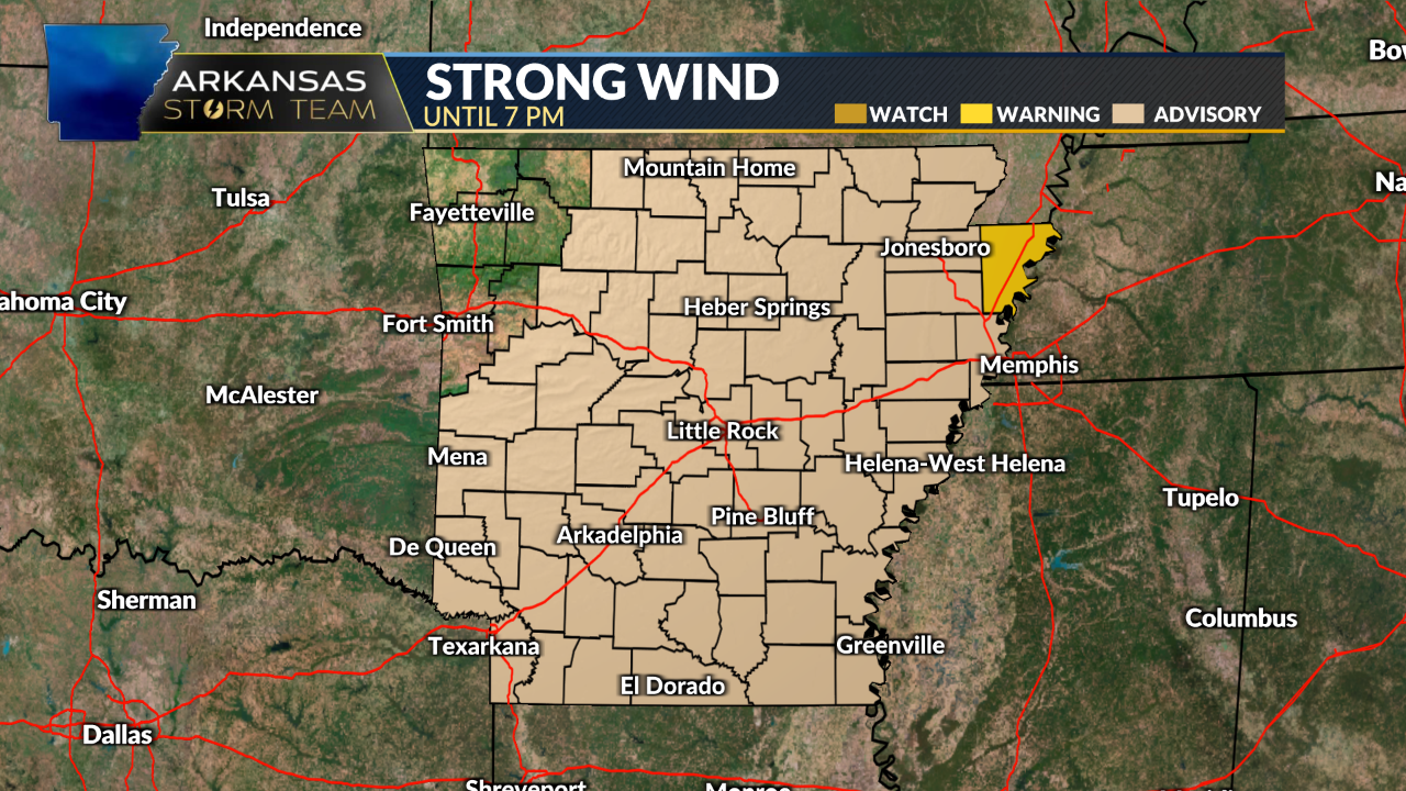 Arkansas Storm Team Blog: Tornado Watch In Southeast Arkansas, Strong ...