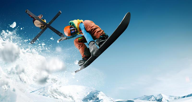 video - concours de vidéos de ski fantastique dans les alpes autrichiennes